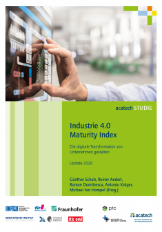 Titelbild der Publikation "Industrie 4.0 Maturity Index"