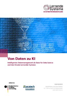 Titelbild der Publikation "Von Daten zu KI"