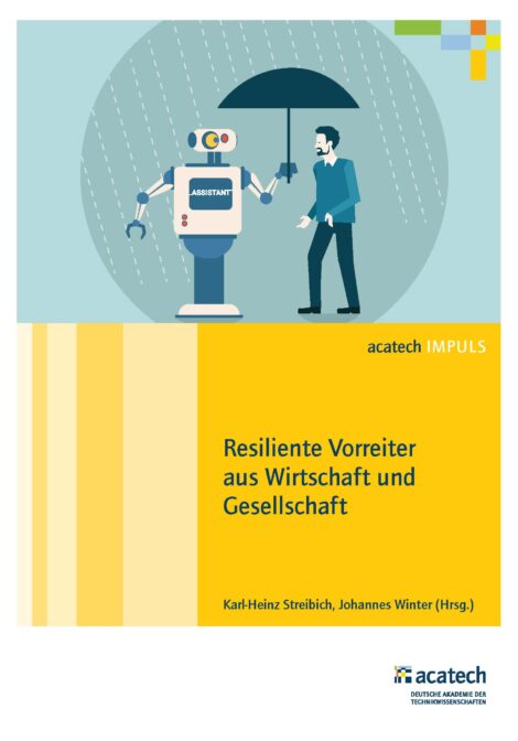 Titelbild der Publikation "Resiliente Vorreiter aus Wirtschaft und Gesellschaft"