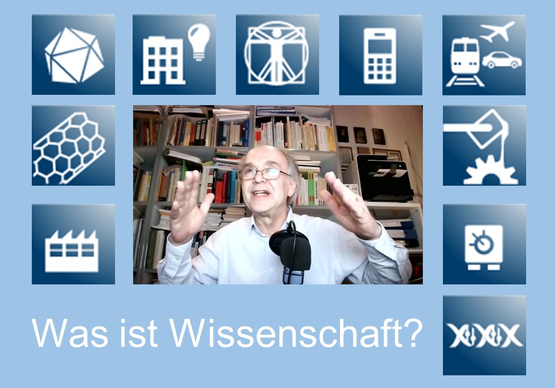 Screenshot aus dem Video-Vortrag von Prof. Dr. Klaus Mainzer