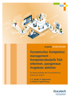 Titelbild der Publikation "Dynamisches Kompetenzmanagement"