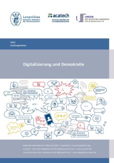 Titelbild der Publikation "Digitalisierung und Demokratie"