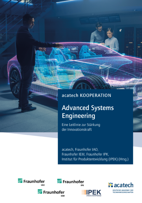 Cover Publikation Advanced Systems Engineering