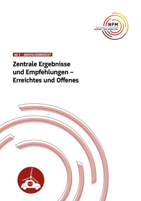 Titelbild der Publikation "Abschlussbericht: Zentrale Ergebnisse und Empfehlungen"