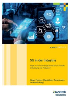 • Titelbild der Publikation IMPULS 5G in der Industrie