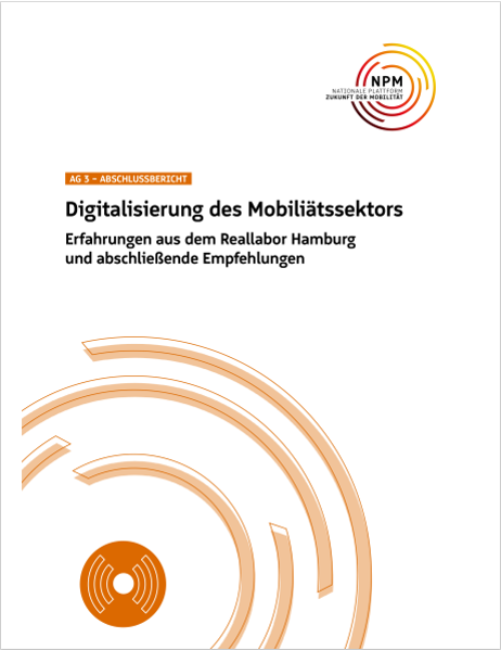 Cover Publikation "Digitalisierung des Mobilitätssektors"