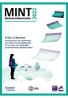 Cover MINT Nachwuchsbarometer 2022