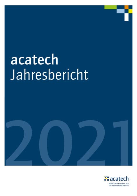 Cover der Publikation Jahresbericht 2021