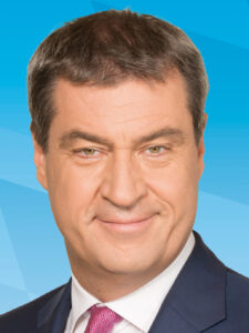 Porträtfoto von Markus Söder, Ministerpräsident des Freistaates Bayern