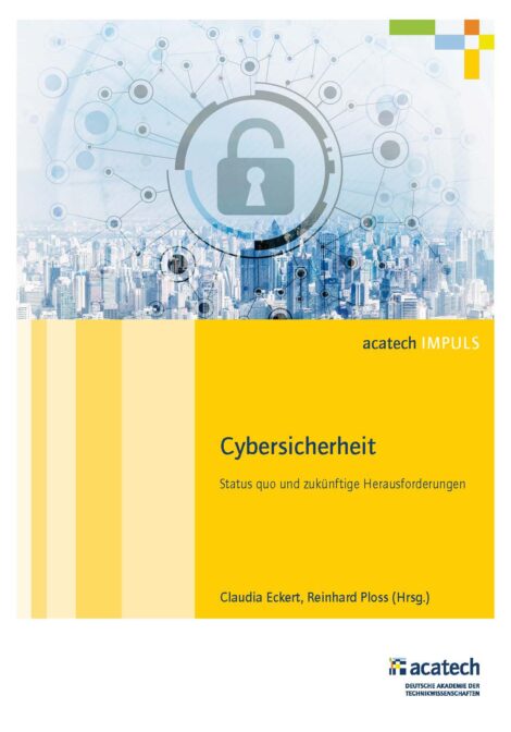 Cover der Publikation Cybersicherheit