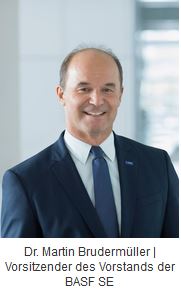 Ein Porträtfoto von Dr. Martin Brudermüller | Vorsitzender des Vorstands der BASF SE