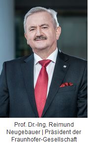 Ein Porträtfoto von Prof. Dr.-Ing. Reimund Neugebauer | Präsident der Fraunhofer-Gesellschaft