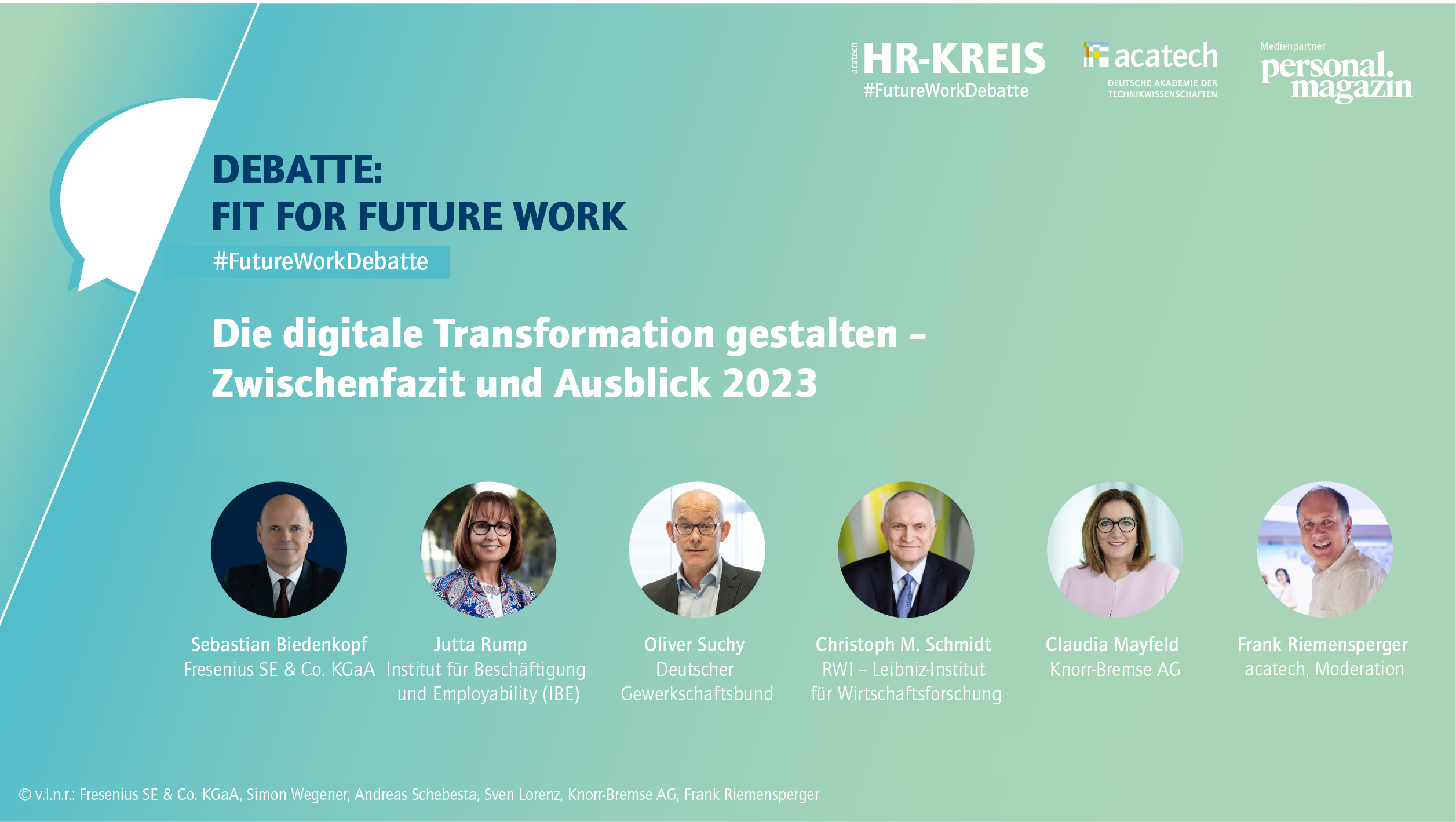HR-Kreis Future Work Debatte Panel Speaker