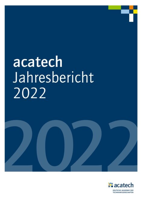 Titelbild Jahresbericht 2022