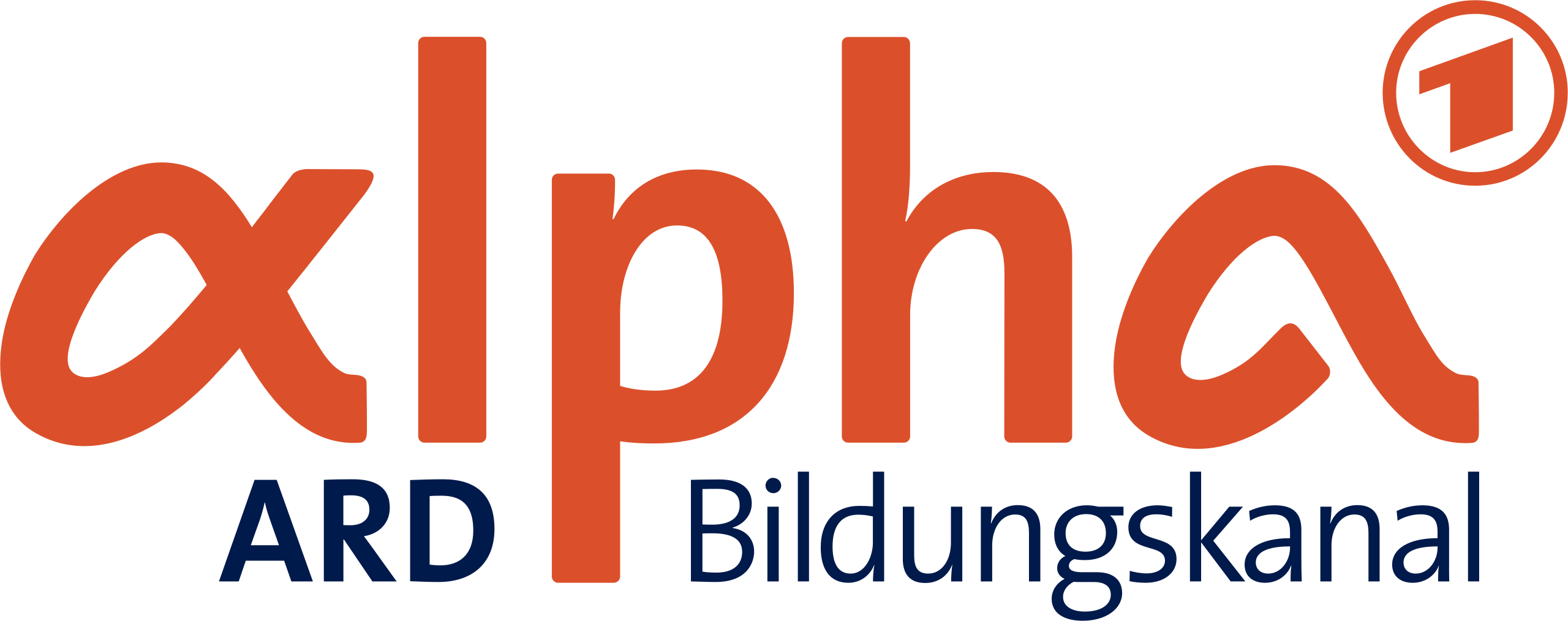 Logo ARD alpha