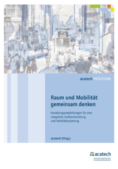 Cover der POSITION Raum und Mobilität gemeinsam denken