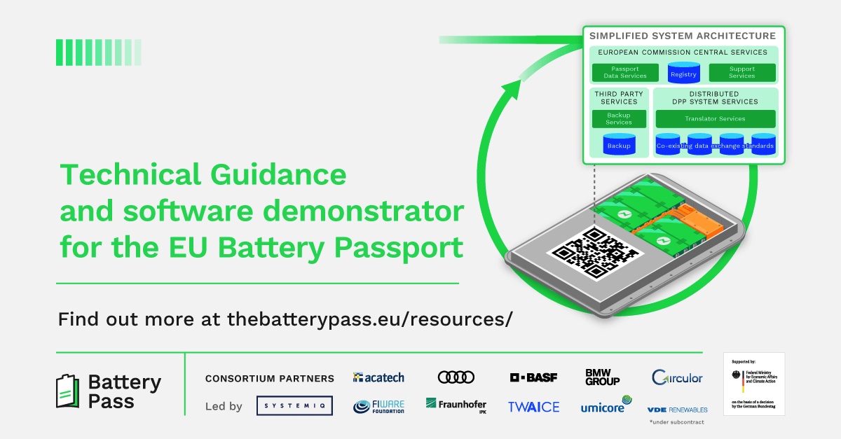 Battery Pass Technical Guidance