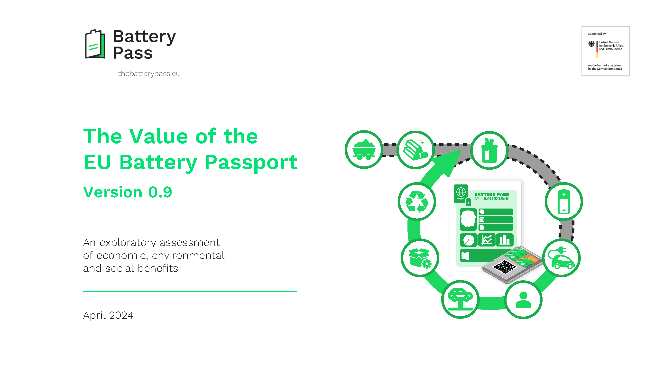 Battery Passport Value Assessment Cover